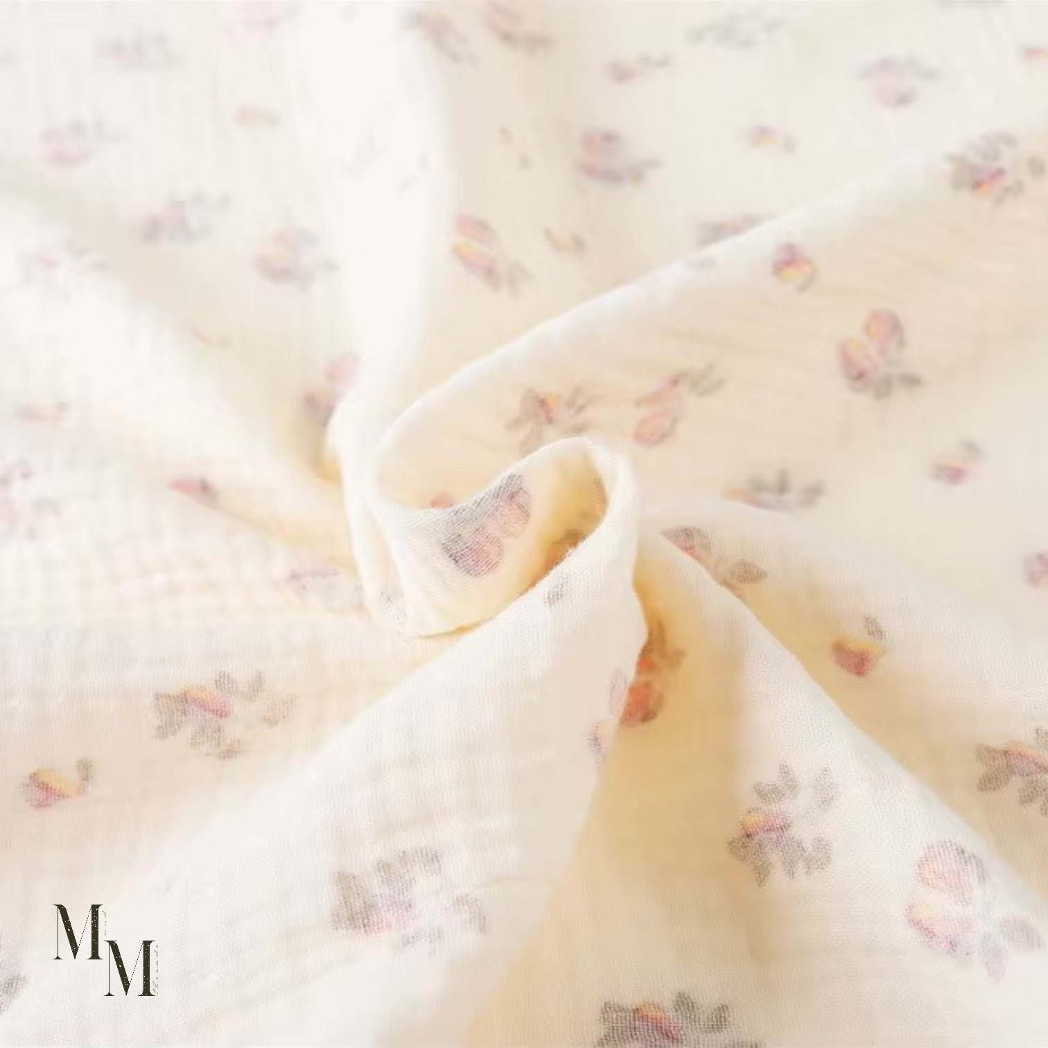 Muslin Cotton Blankets and Swaddles - 80x65cm