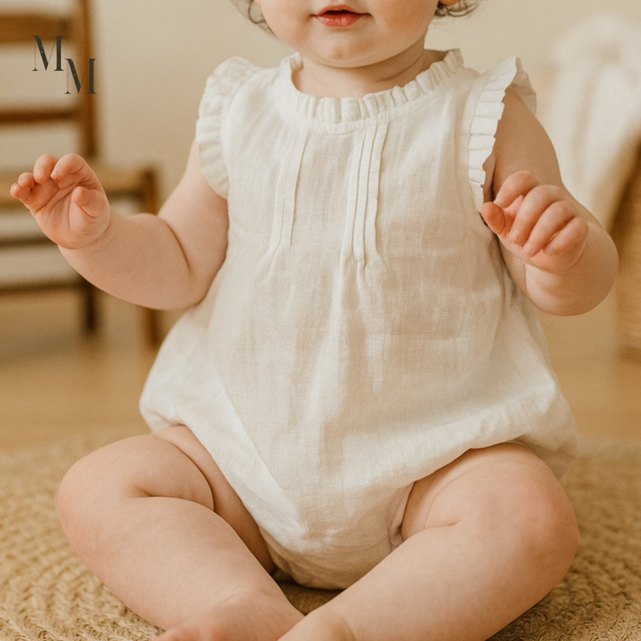 Lily Linen Summer Onesie
