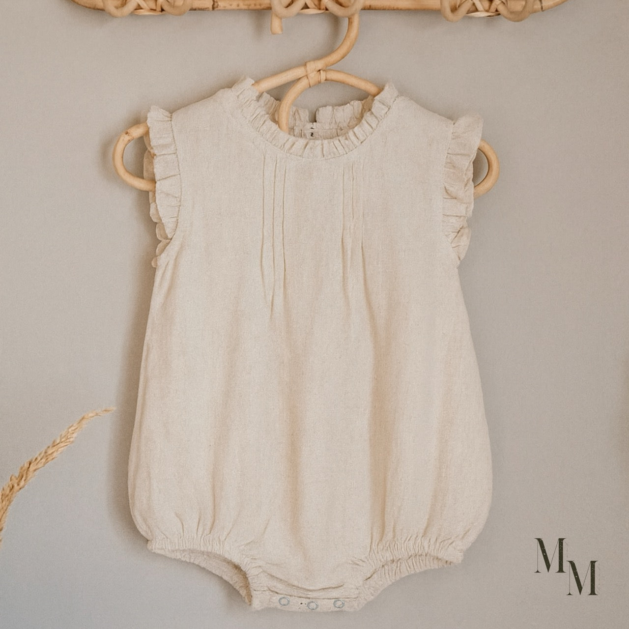 Lily Linen Summer Onesie
