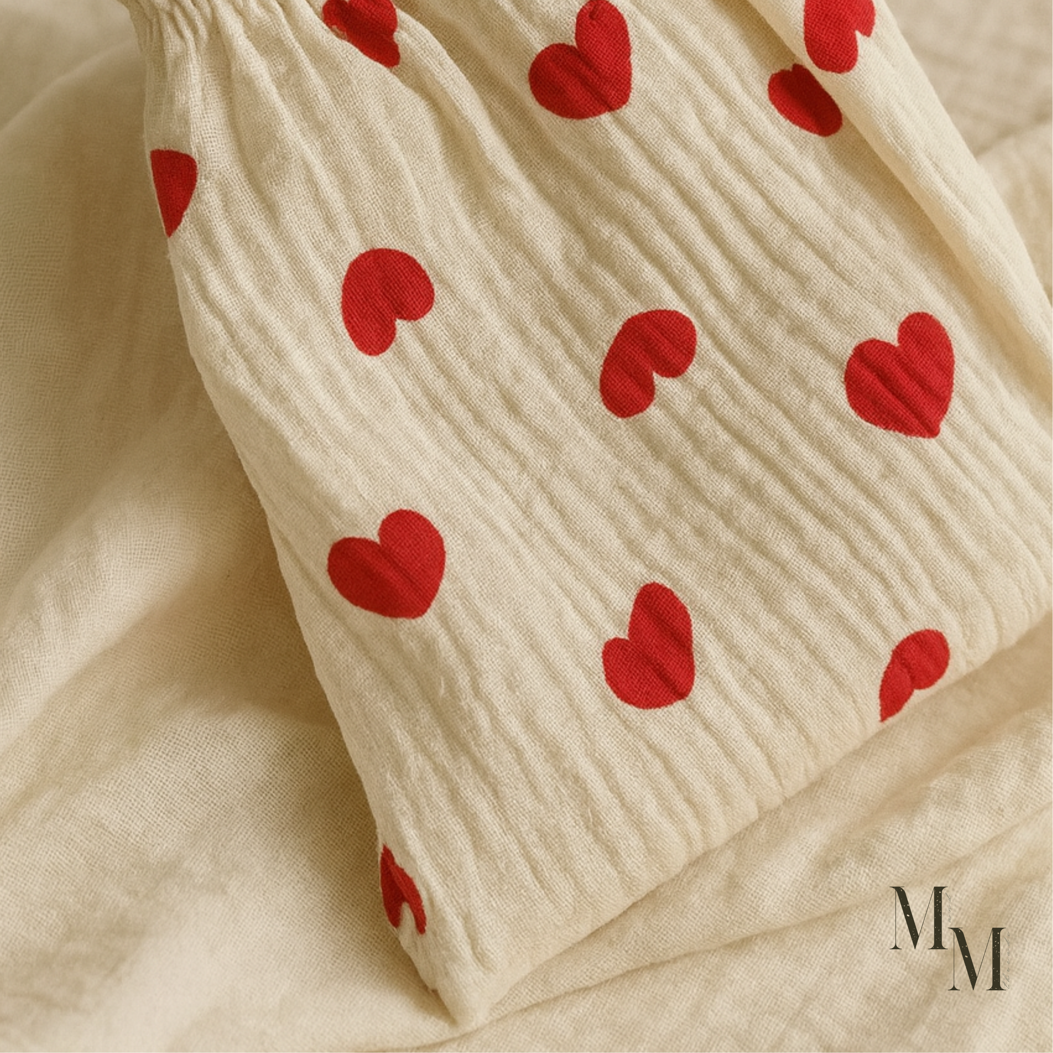 Wrinkle Cotton Long Pants