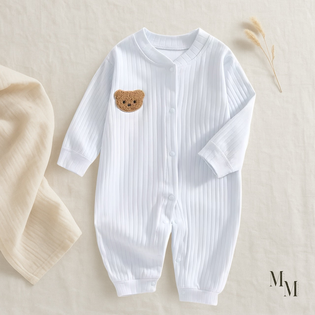 Pure Cotton Teddy Body Suit