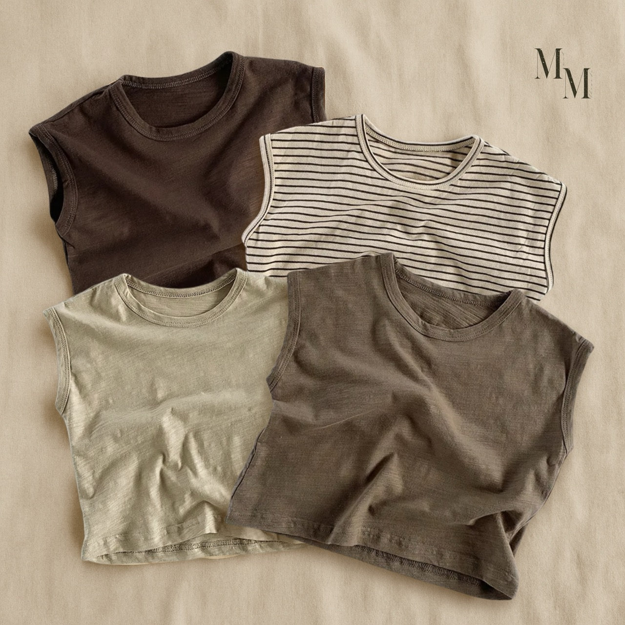 Earthy Tones Tank Tops