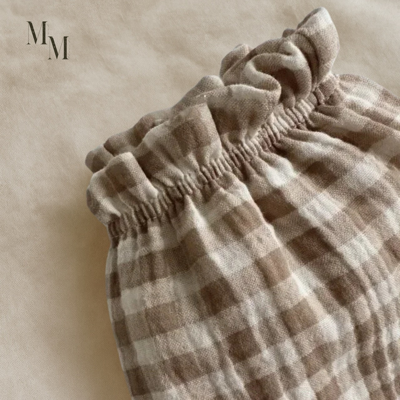 Wrinkle Cotton Long Pants