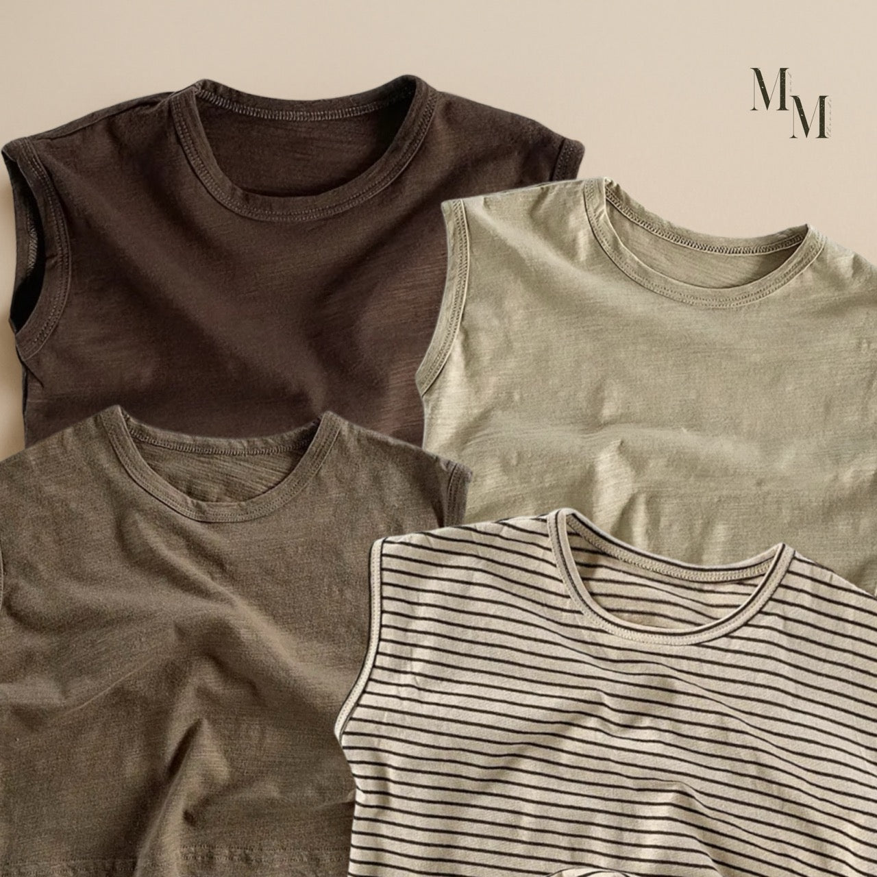Earthy Tones Tank Tops