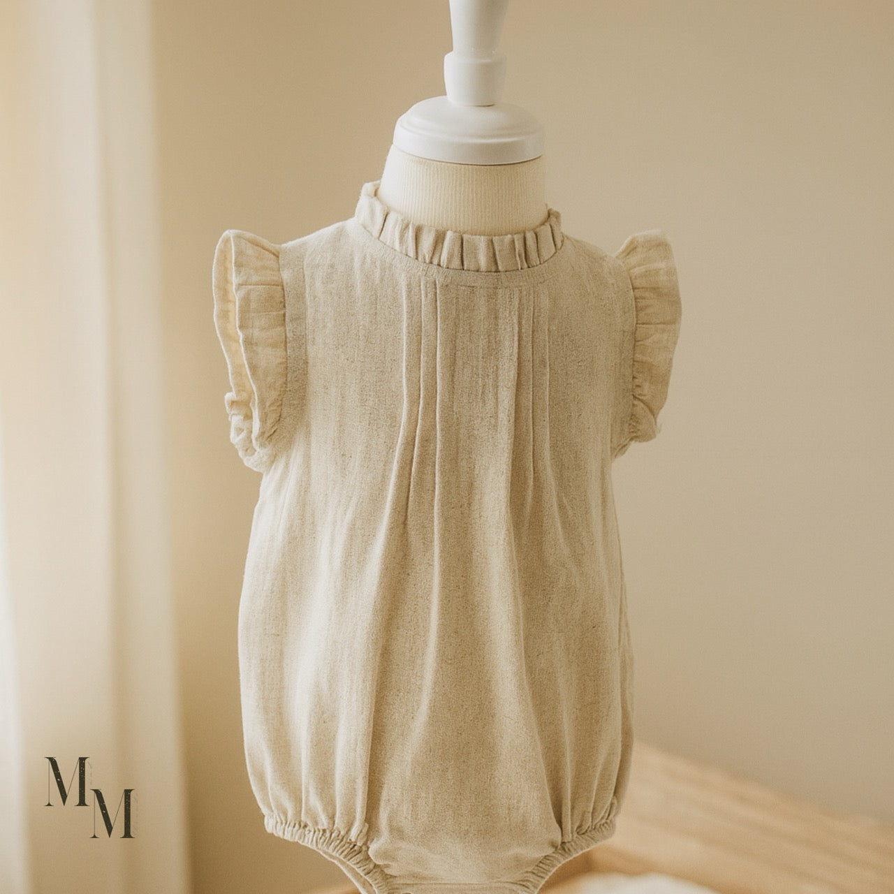 Lily Linen Summer Onesie