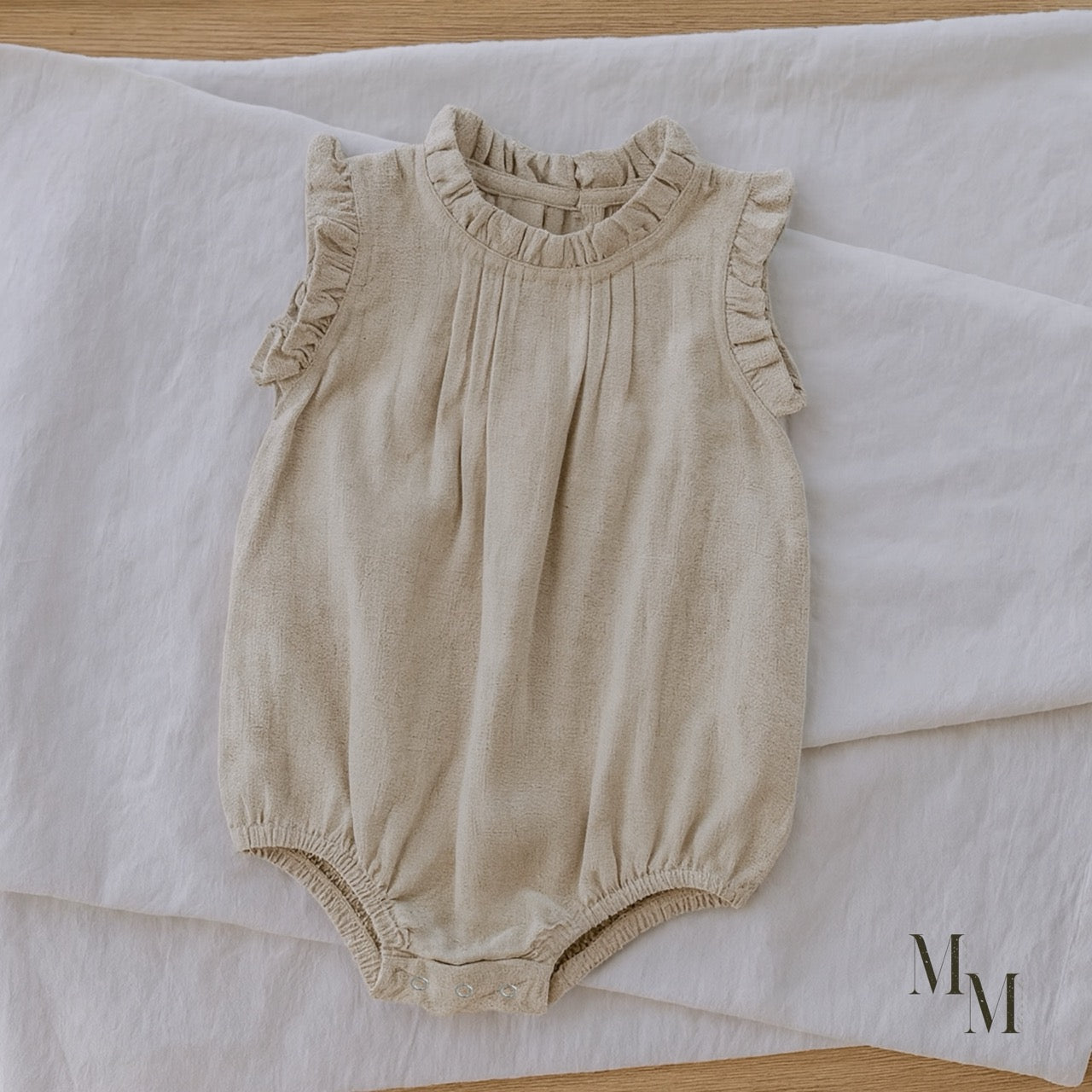 Lily Linen Summer Onesie
