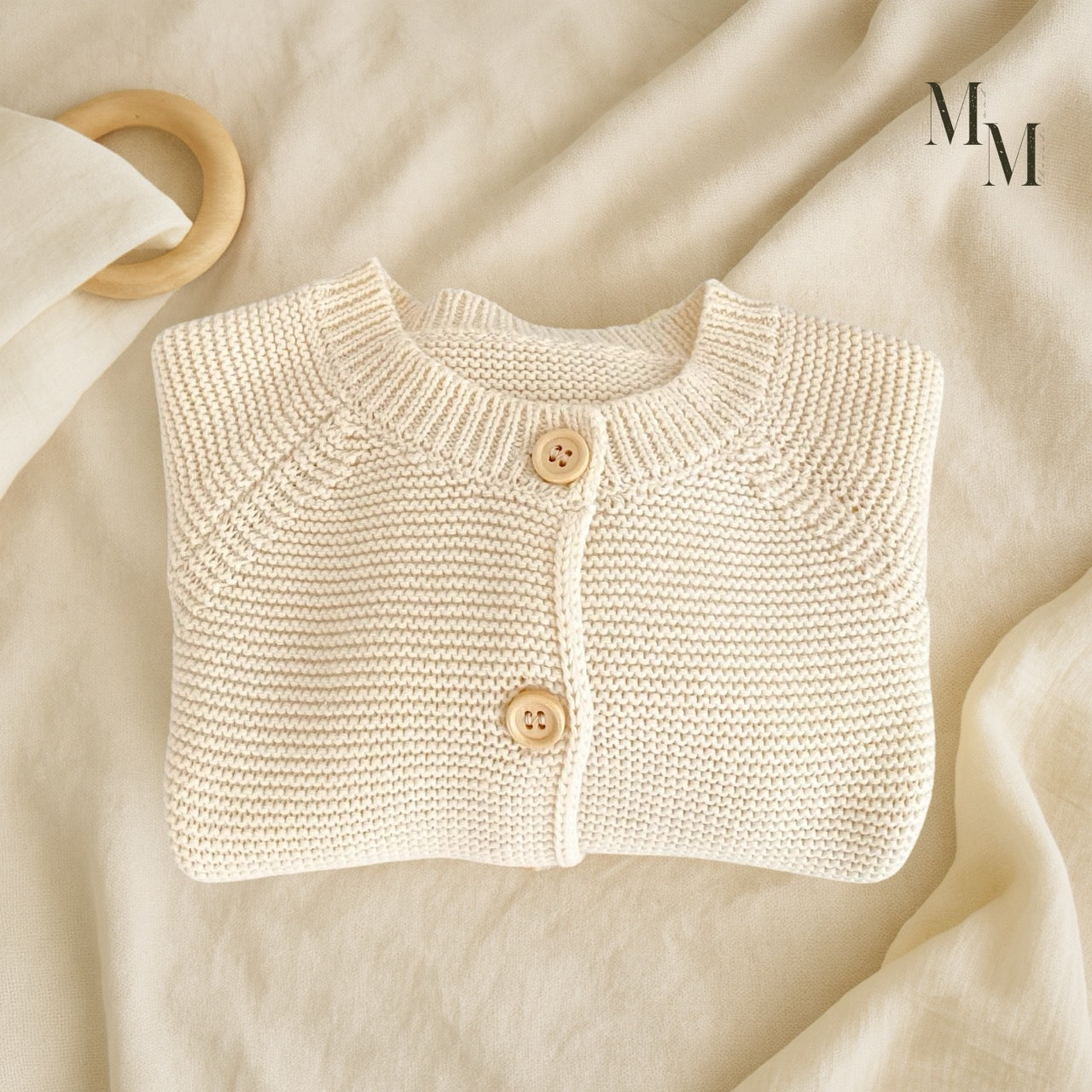 Elephant and Giraffe Knitted Cotton Jersey