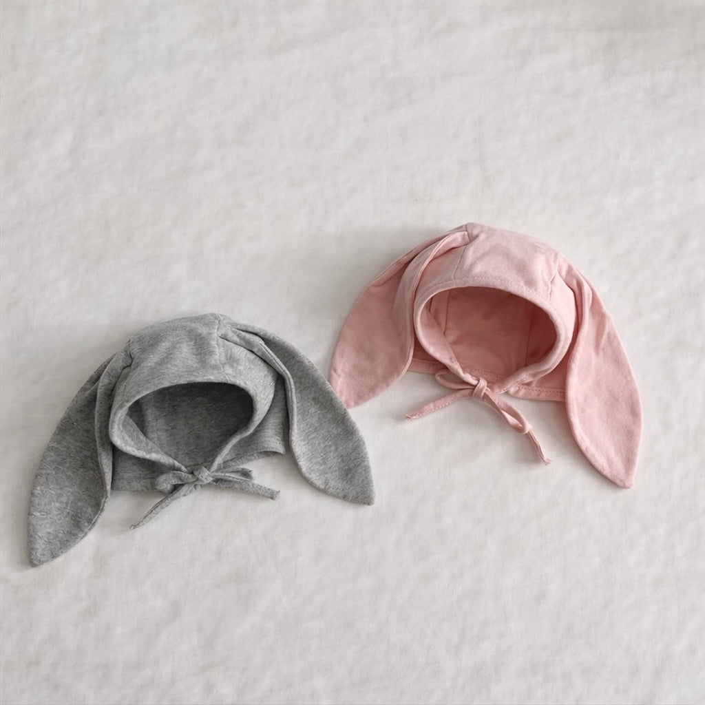 Cotton Bunny Ear Bonnet