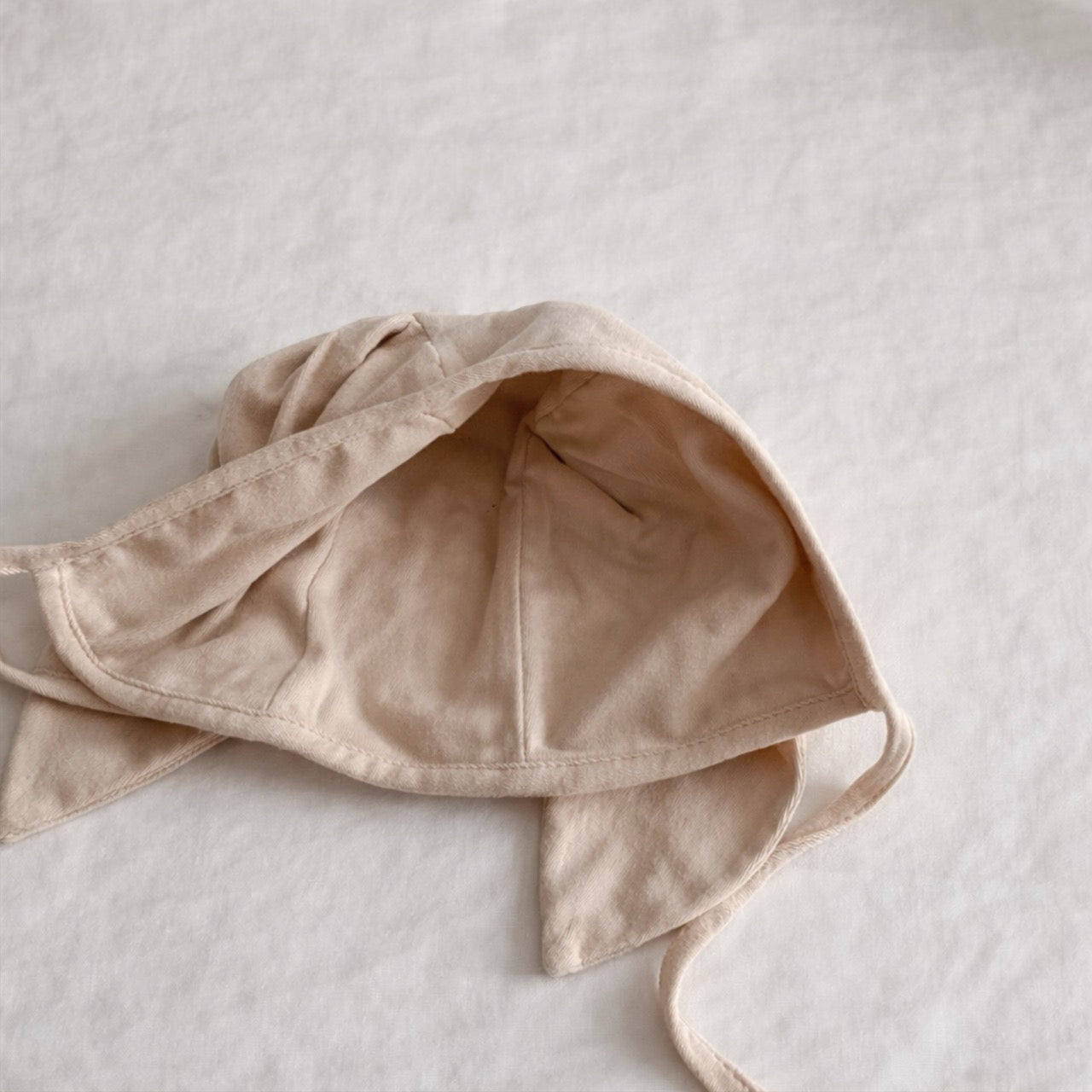 Cotton Bunny Ear Bonnet