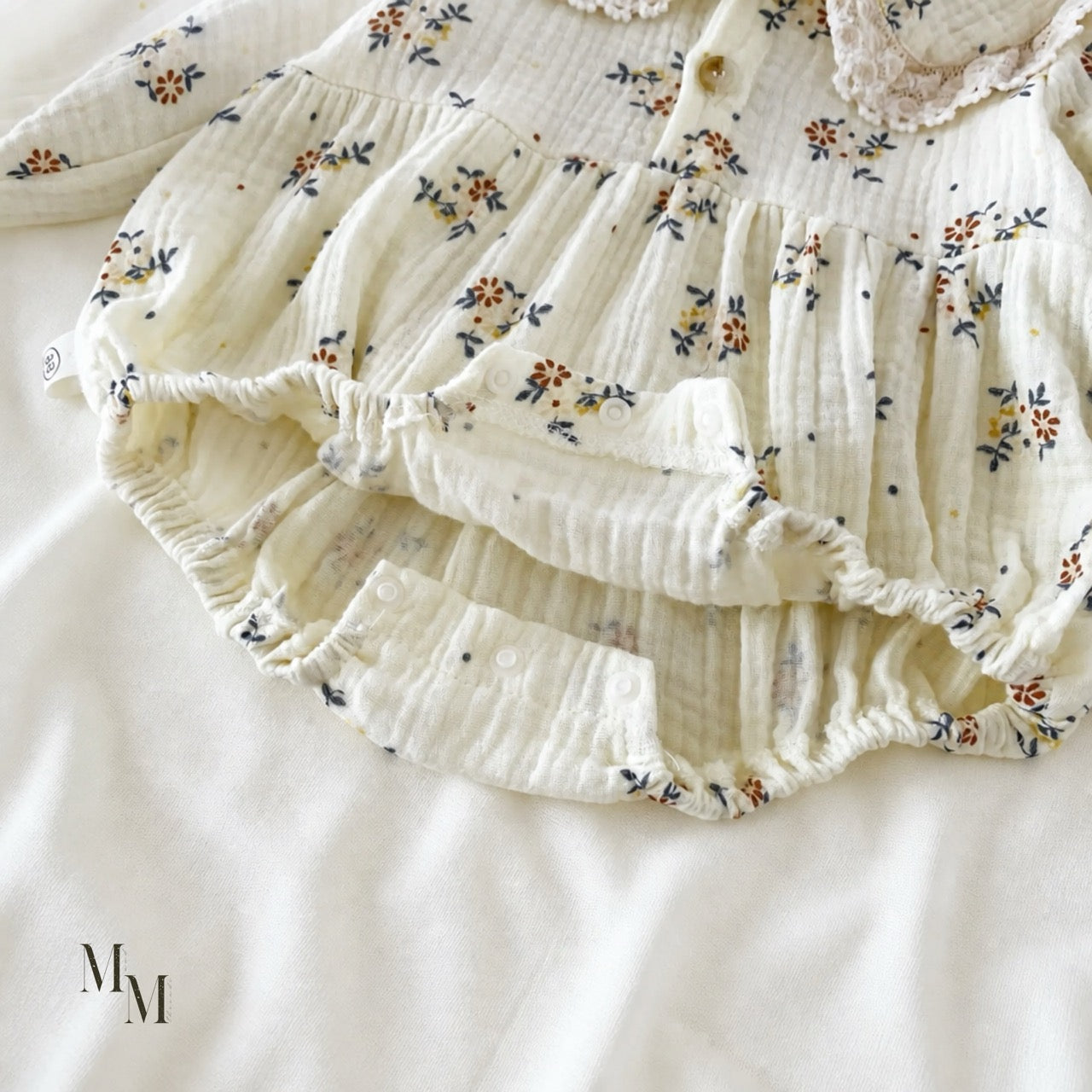Vintage Romper With Matching Bonnet