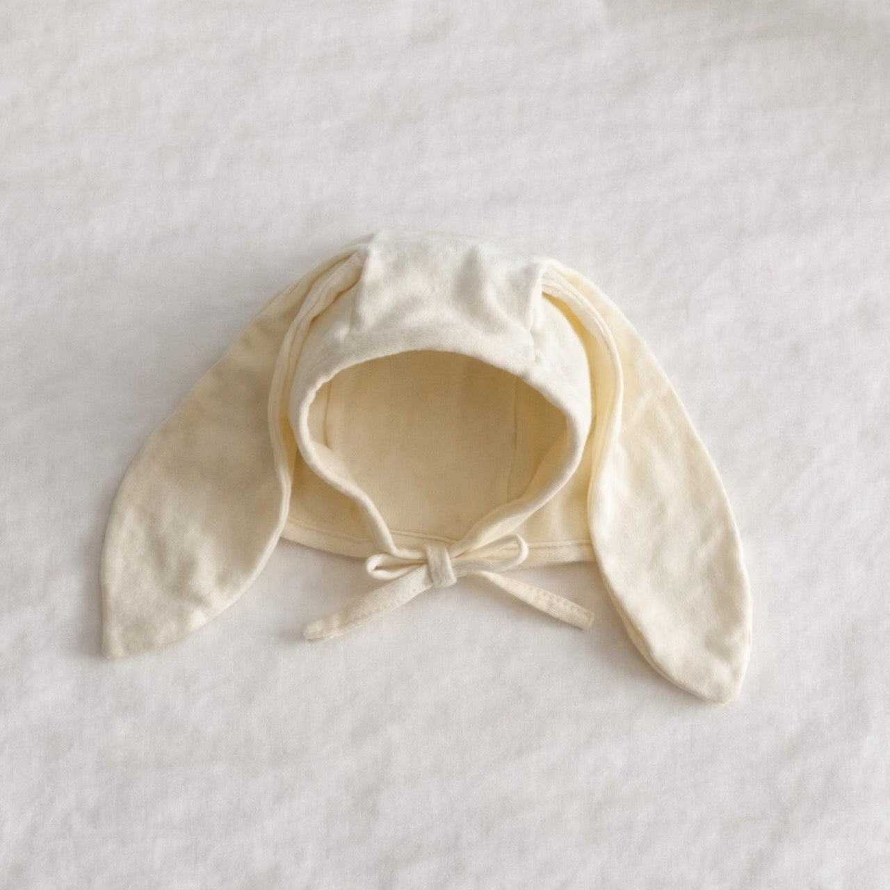 Cotton Bunny Ear Bonnet