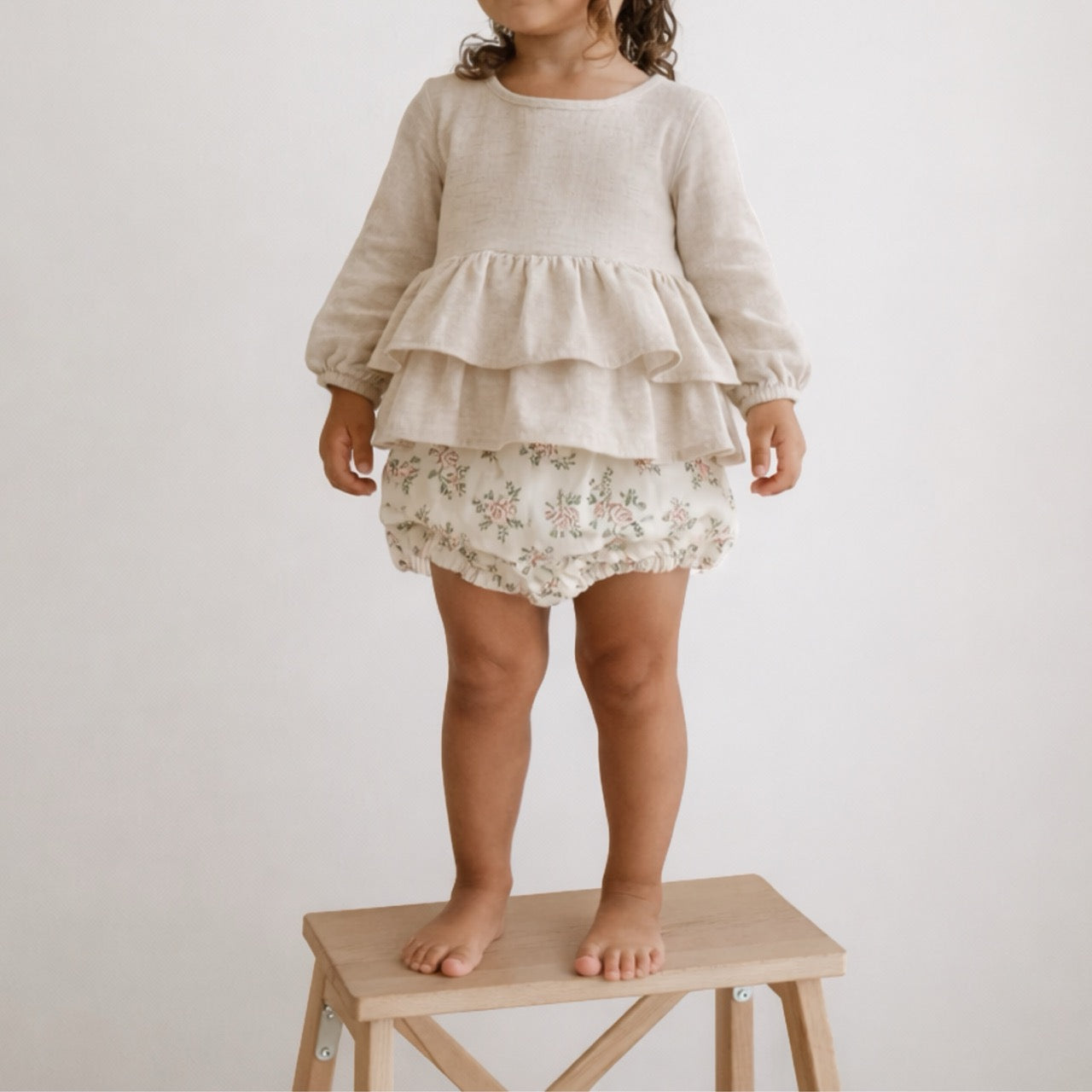 Long Sleeve Ruffle Set