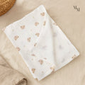 Muslin Cotton Blankets and Swaddles - 80x65cm