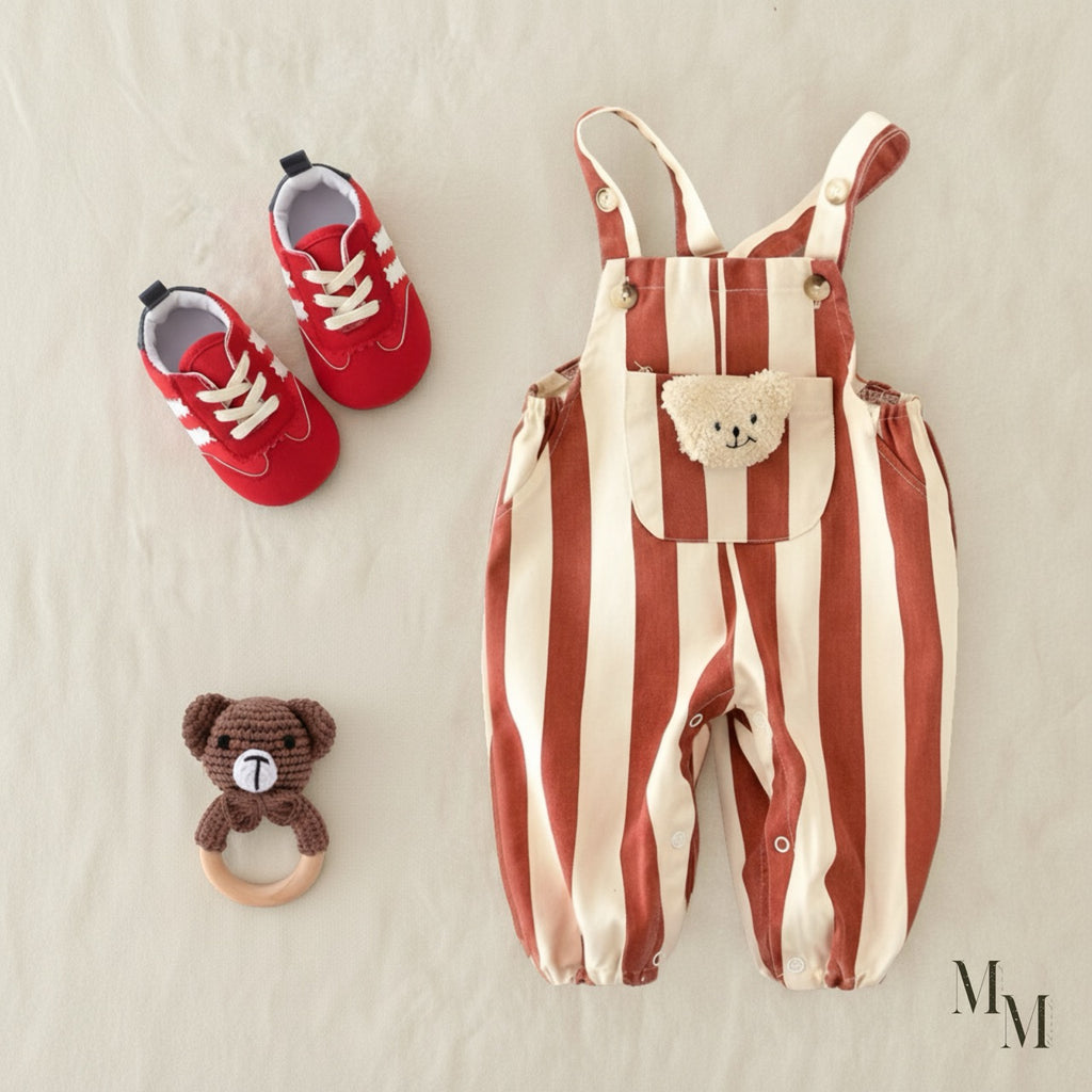 Teddy Dungarees