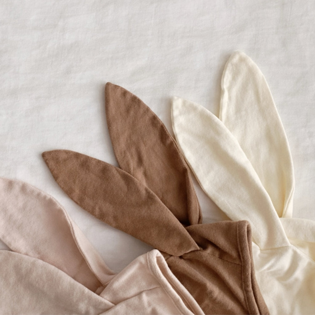 Cotton Bunny Ear Bonnet