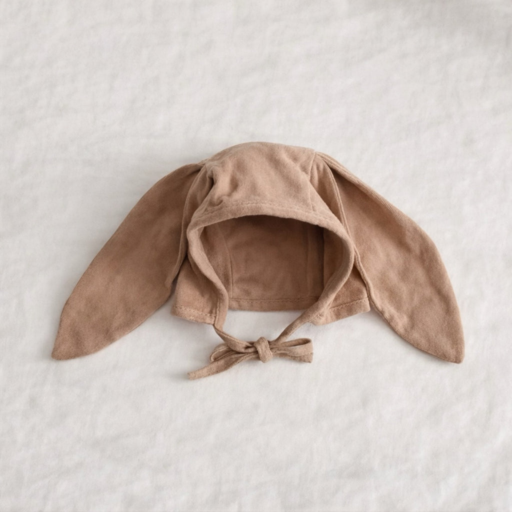 Cotton Bunny Ear Bonnet