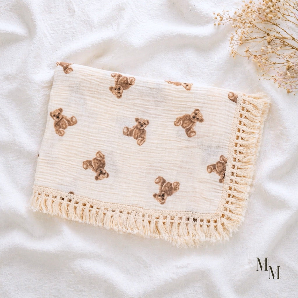 Teddy Bear Blanket Gift Set