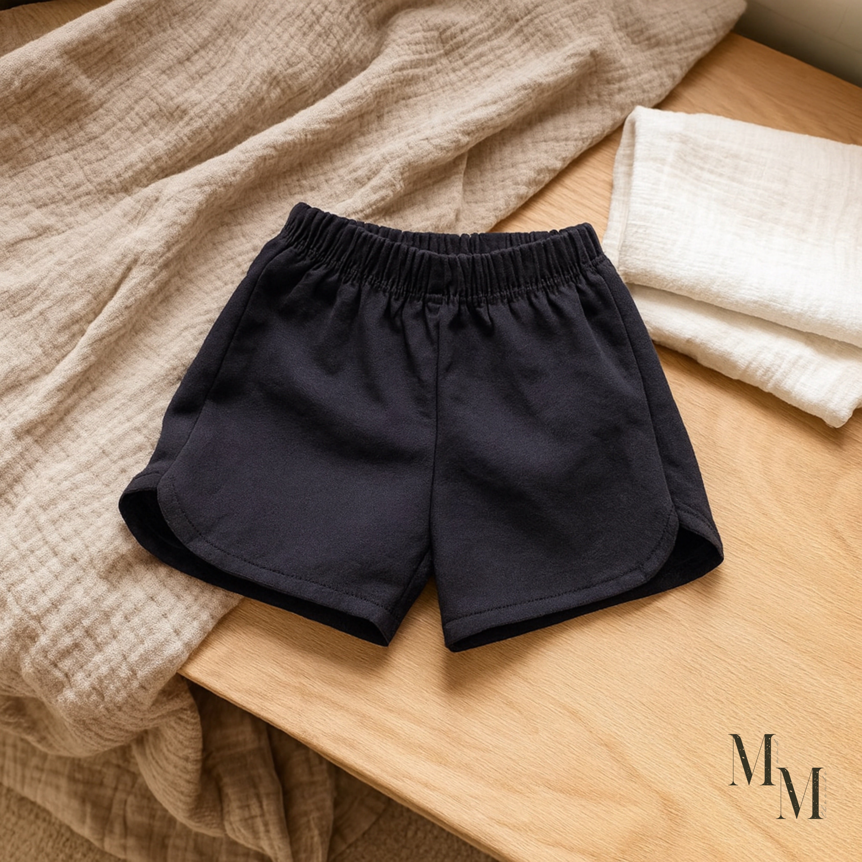 Cotton Summer Shorts For Baby Girls and Toddlers