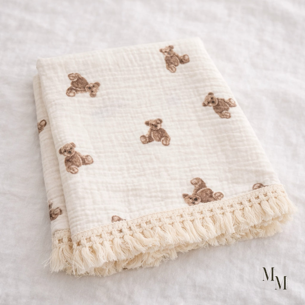 Teddy Bear Blanket Gift Set
