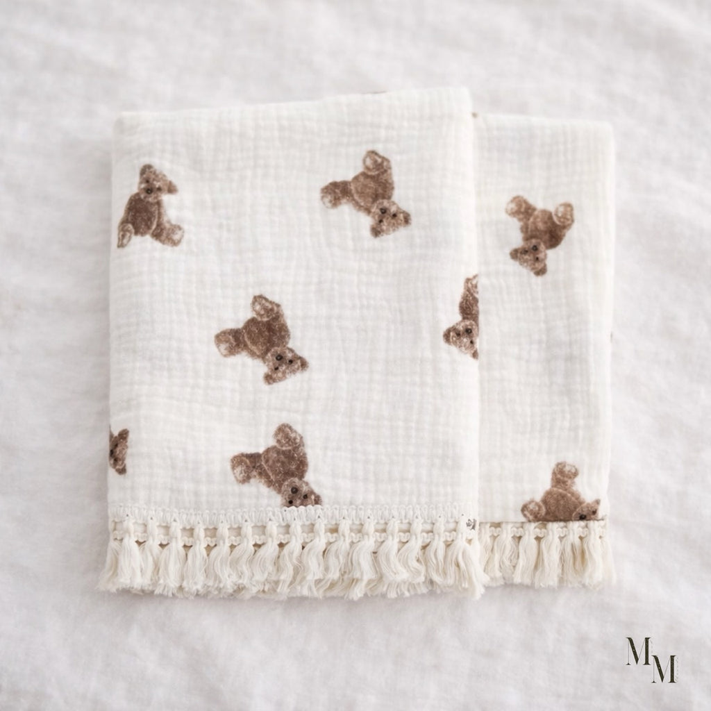 Teddy Bear Blanket Gift Set