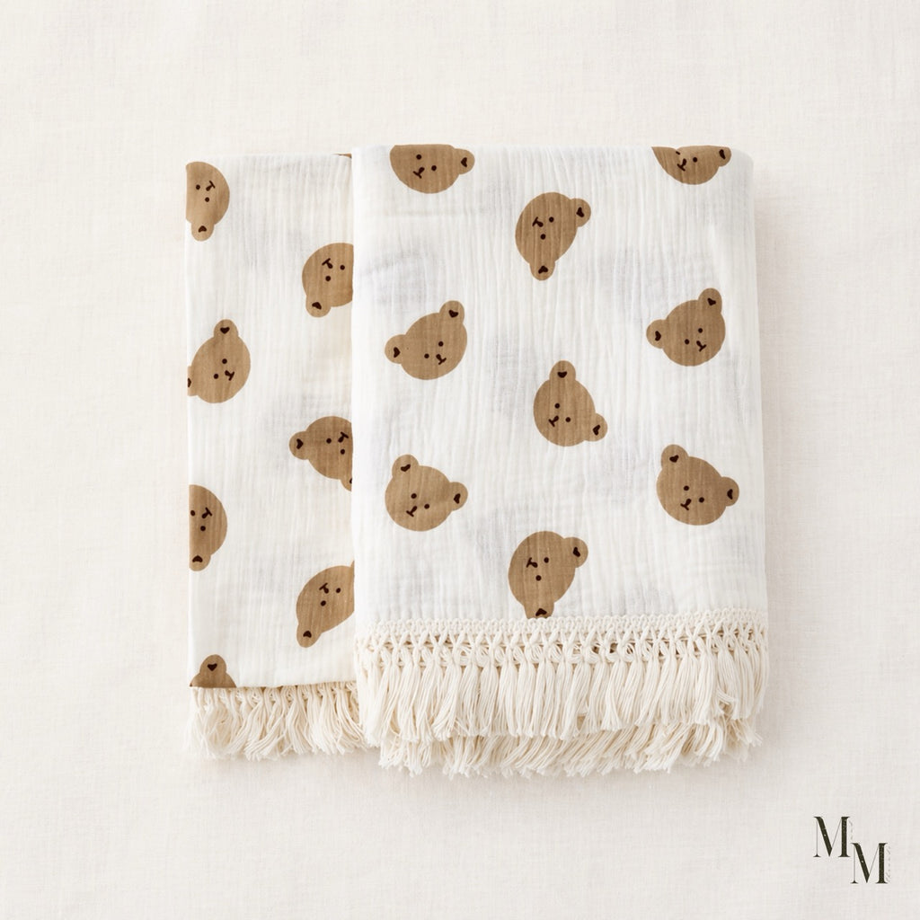 Teddy Bear Blanket Gift Set