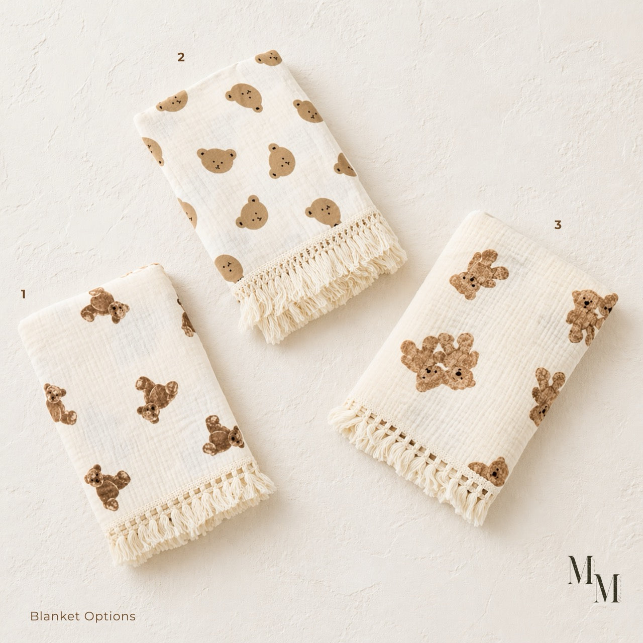 Teddy Bear Blanket Gift Set