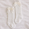 Bows and Lace Knee High Socks