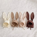 Cotton Bunny Ear Bonnet