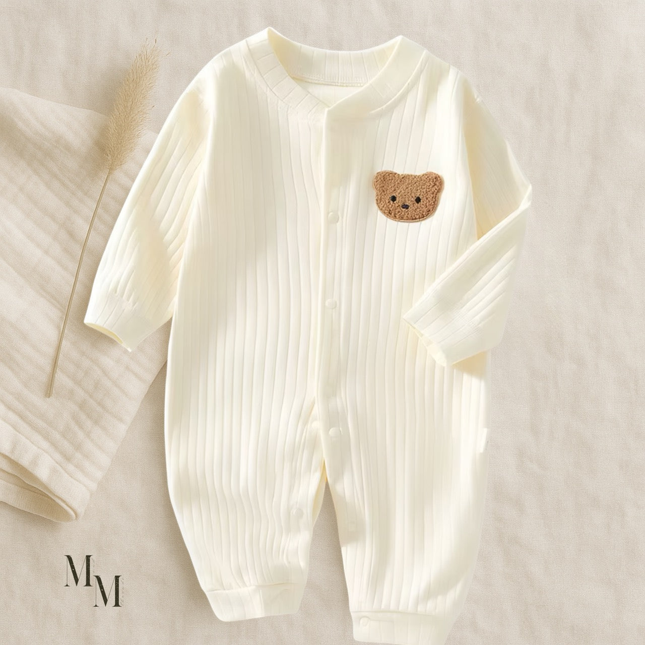 Pure Cotton Teddy Body Suit