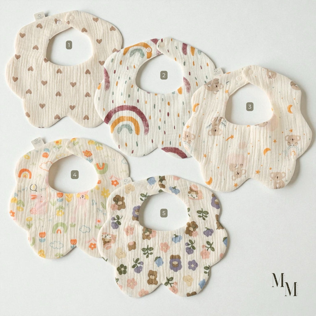 Muslin Cotton Baby Bibs