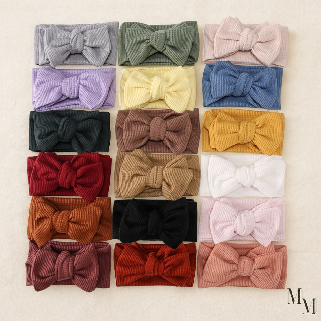 Big Cotton Bow Headband