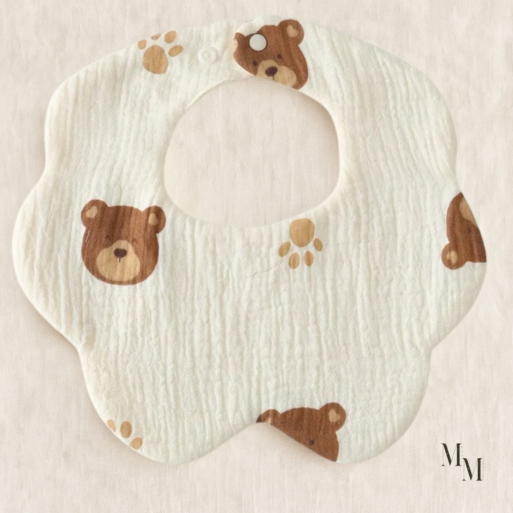 Teddy Bear Bibs