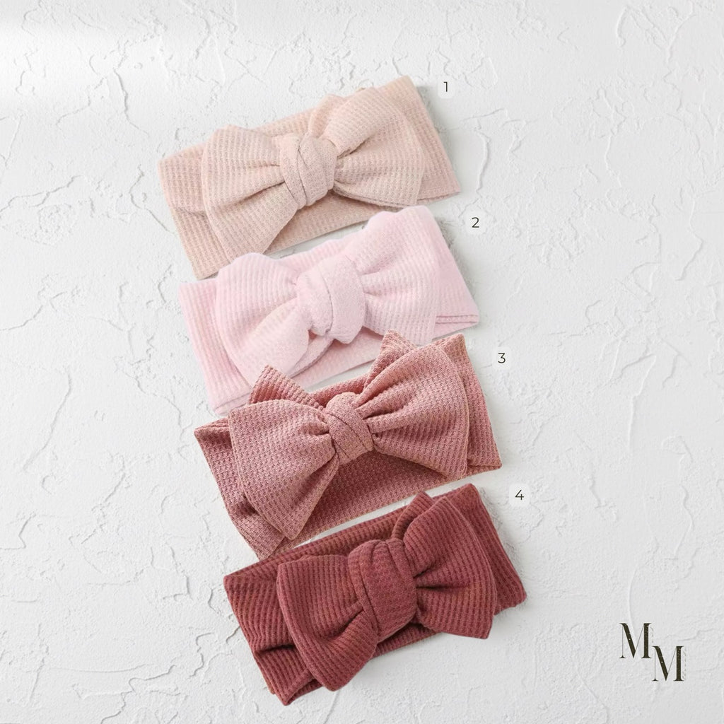 Big Cotton Bow Headband