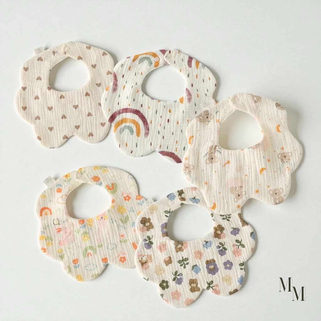 Muslin Cotton Baby Bibs