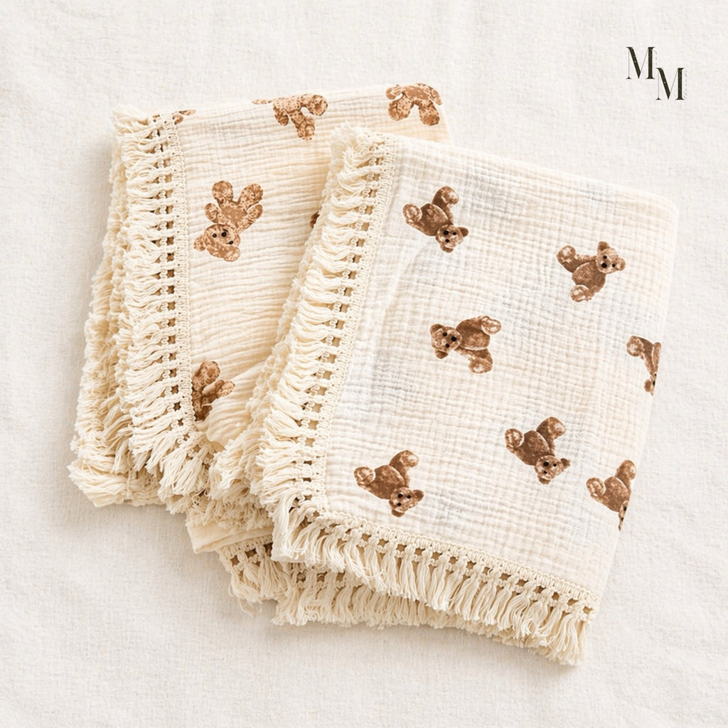 Teddy Bear Blanket Gift Set