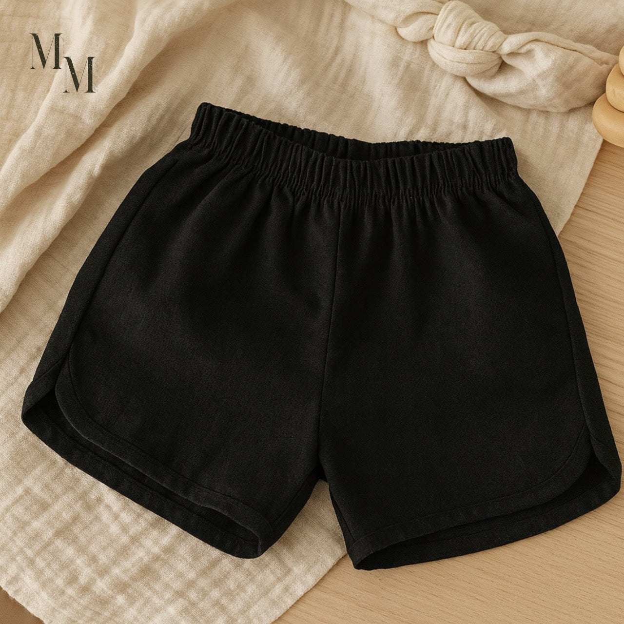 Cotton Summer Shorts For Baby Girls and Toddlers