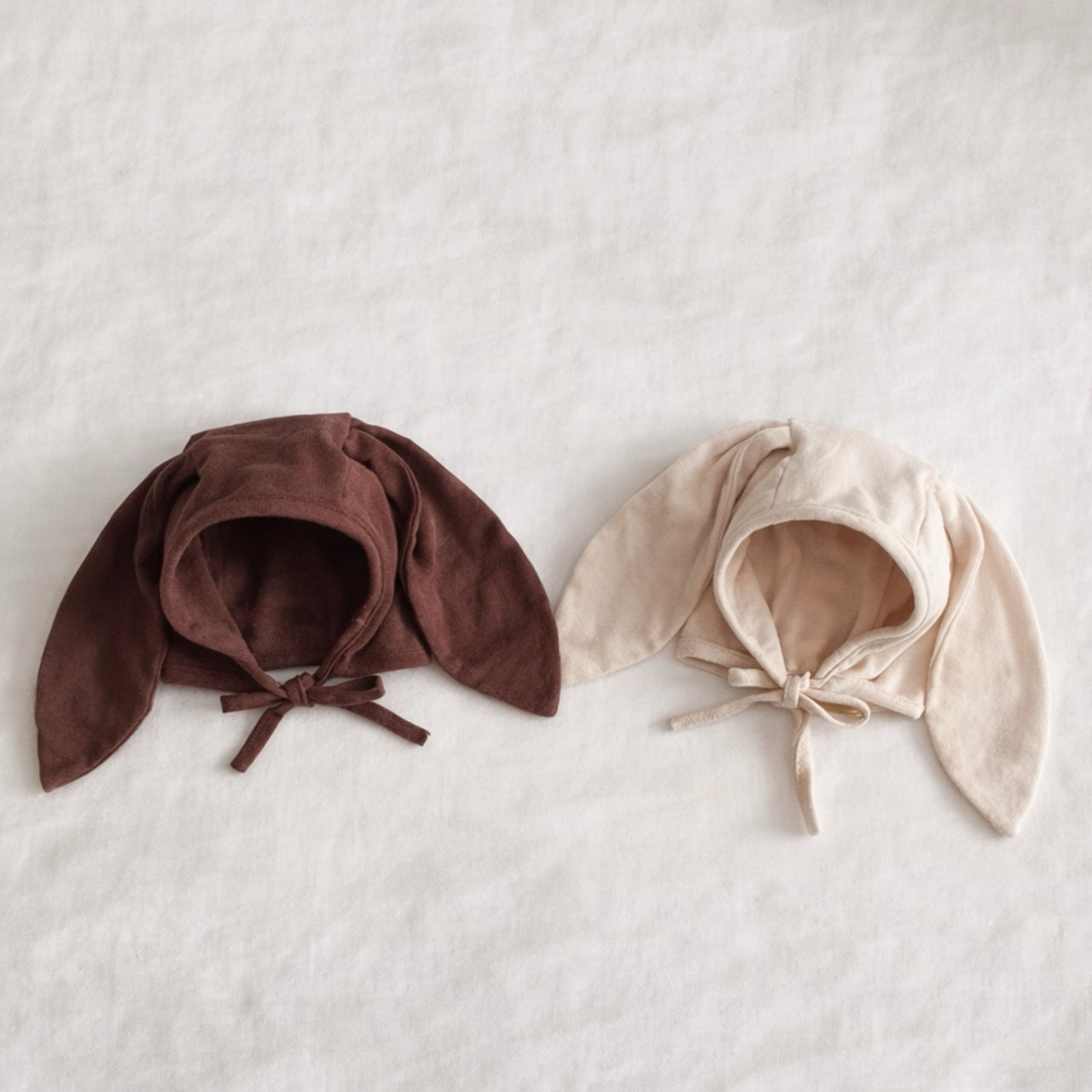 Cotton Bunny Ear Bonnet