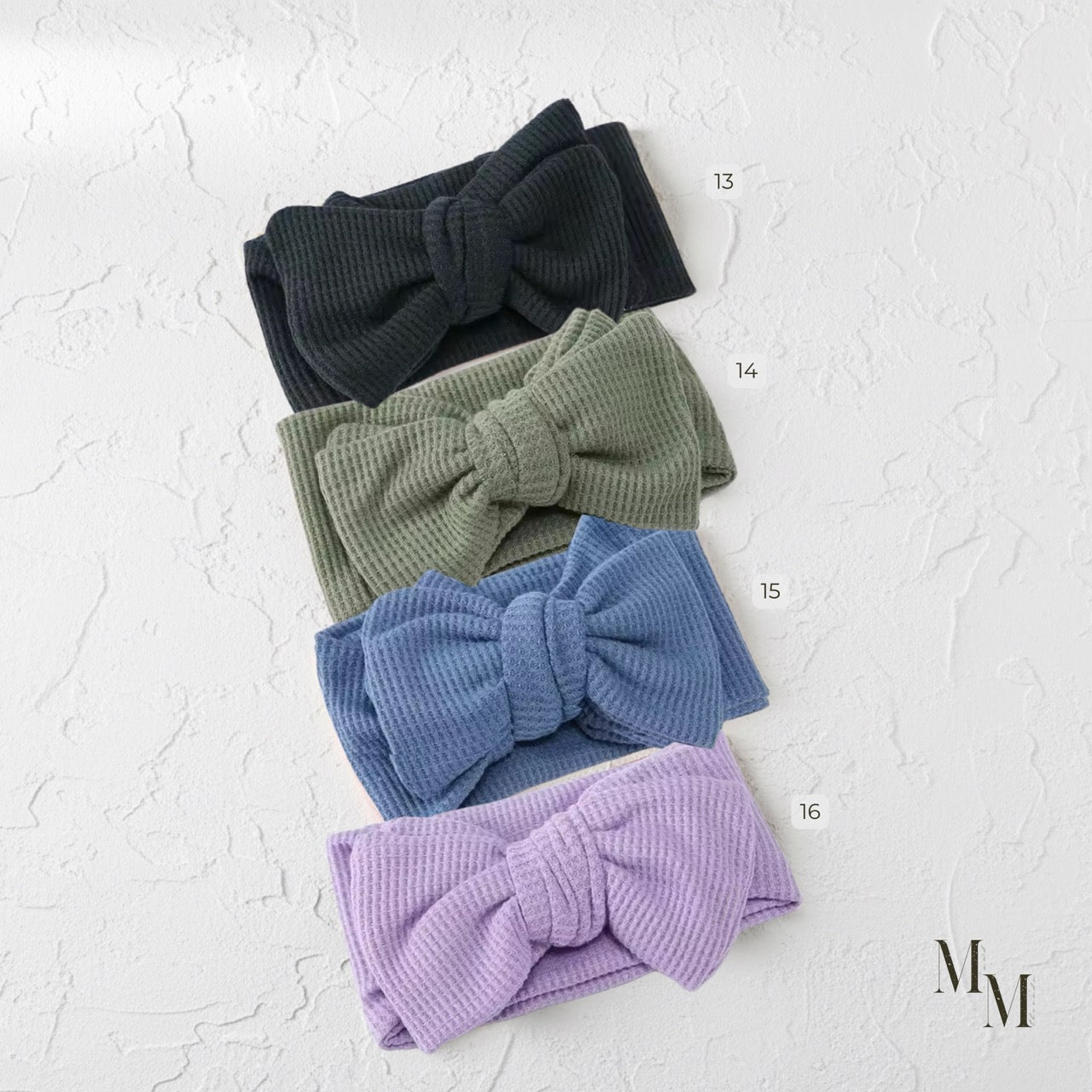 Big Cotton Bow Headband