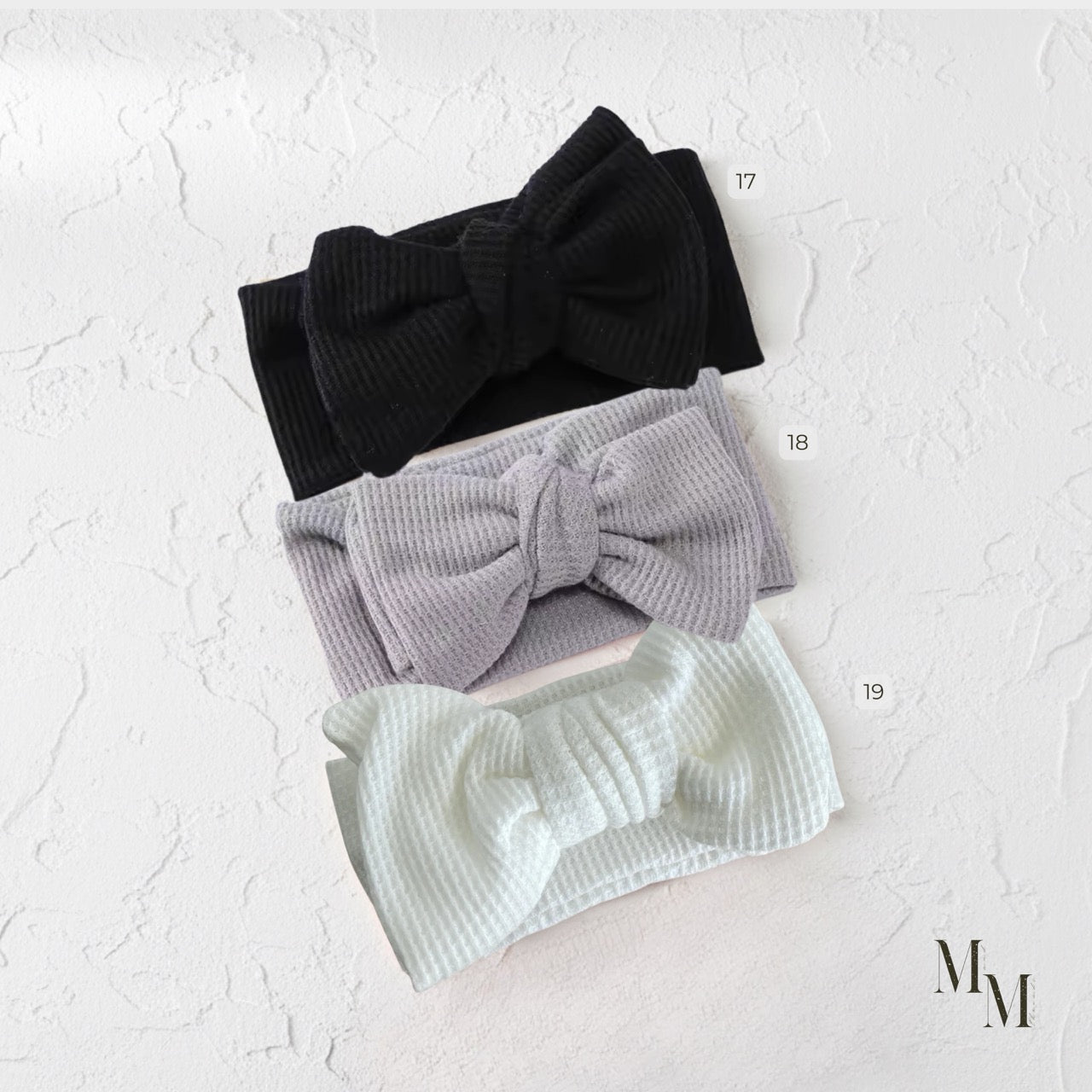 Big Cotton Bow Headband