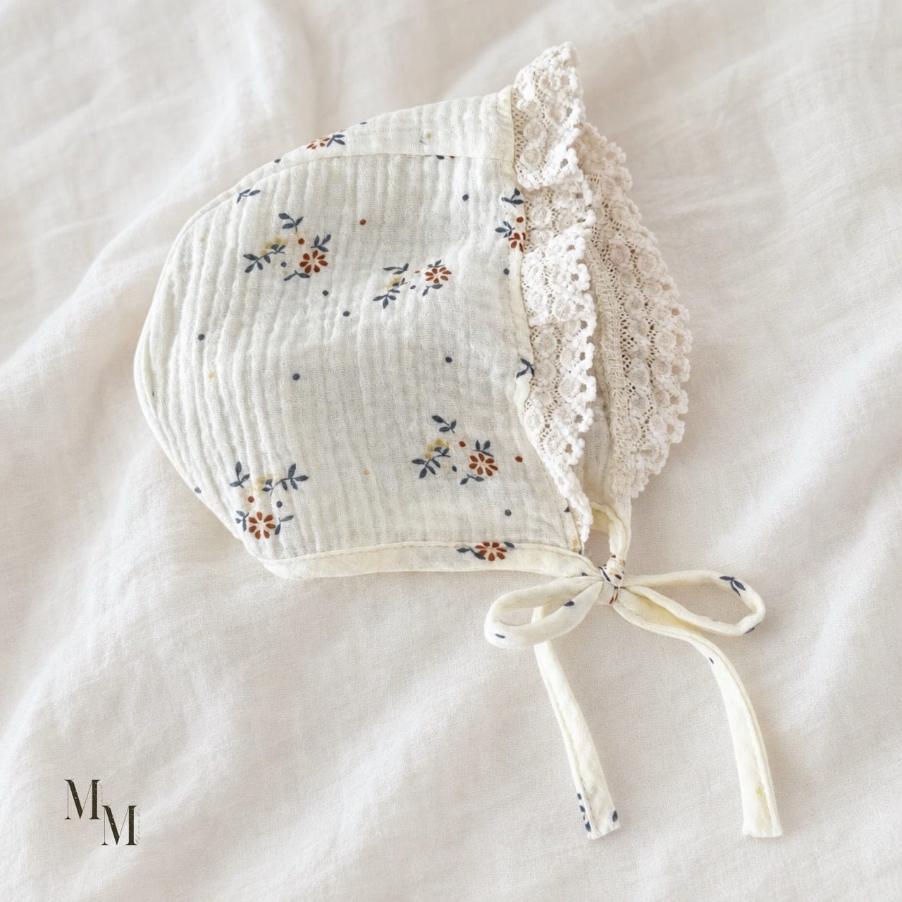 Vintage Romper With Matching Bonnet