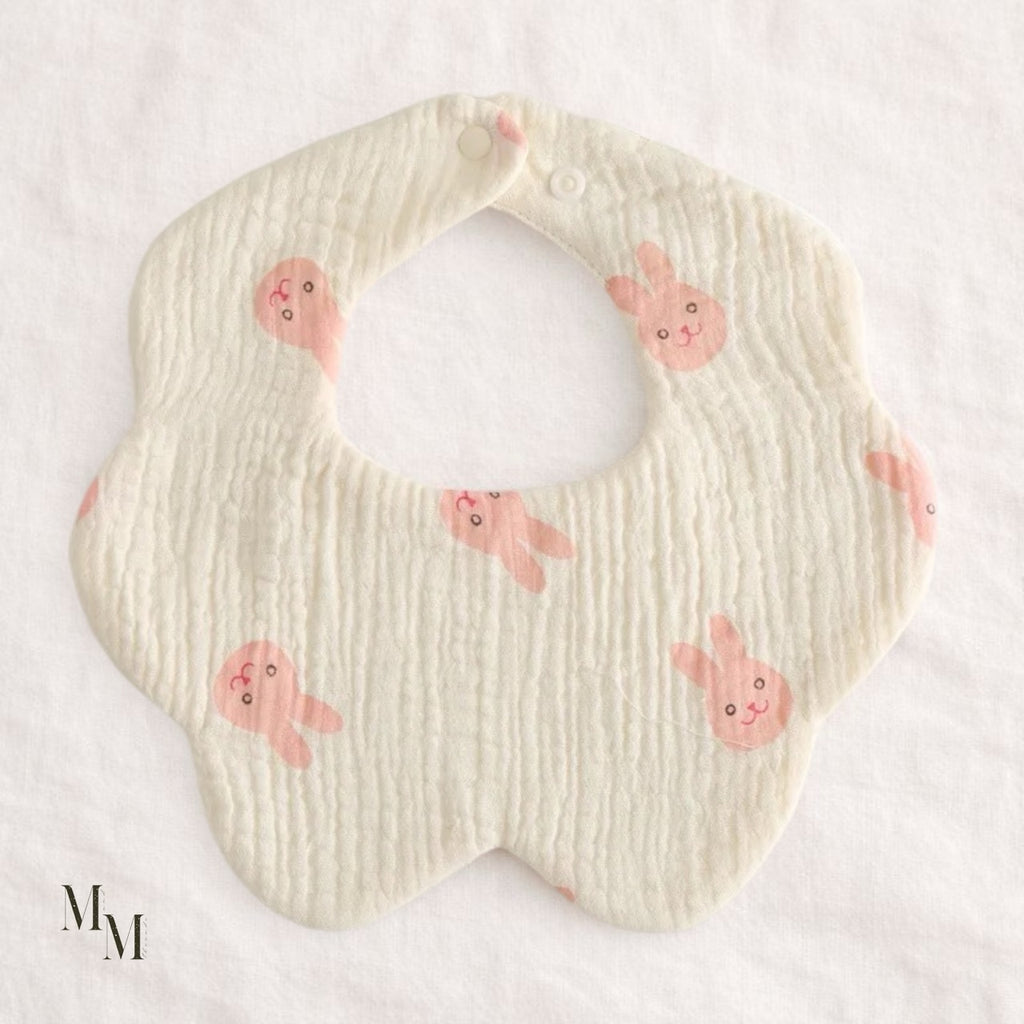 Muslin Cotton Easter Baby Bibs