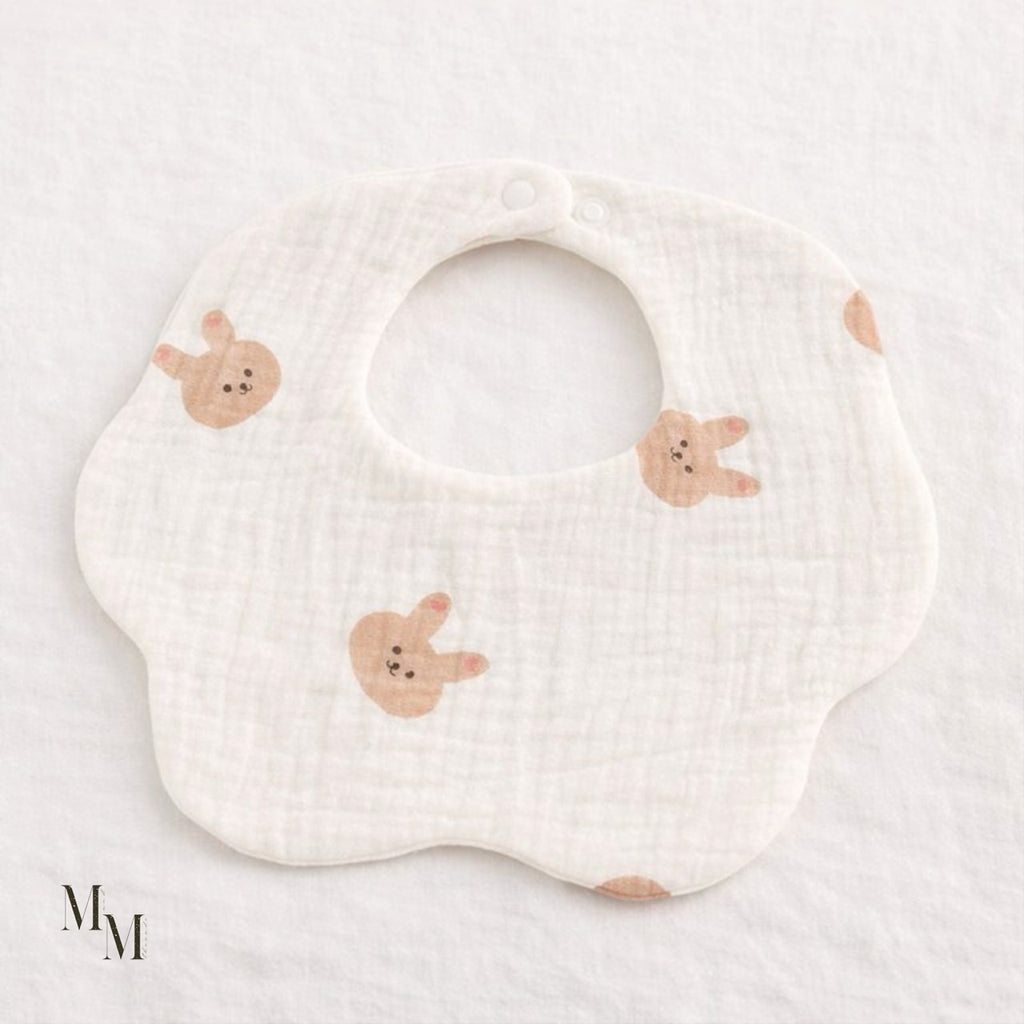 Muslin Cotton Easter Baby Bibs