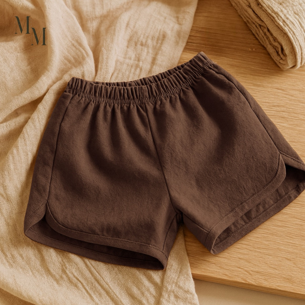 Cotton Summer Shorts For Baby Girls and Toddlers