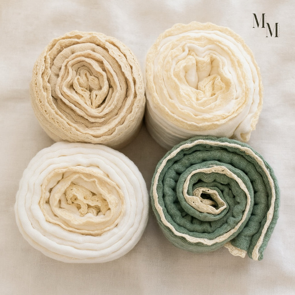 Lace Trim Baby Blanket