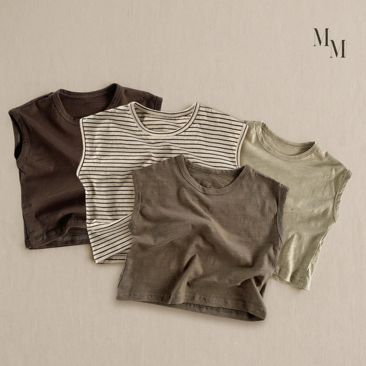 Earthy Tones Tank Tops