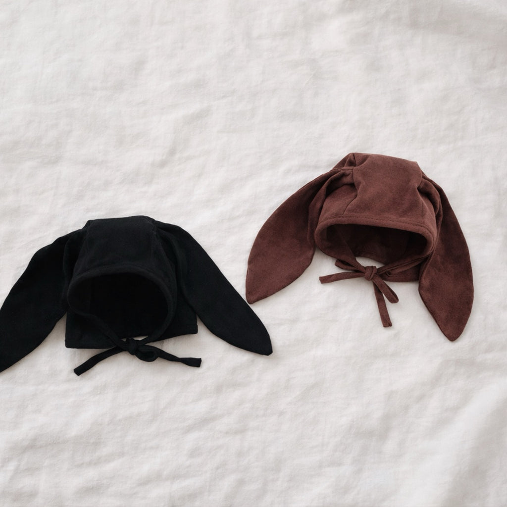Cotton Bunny Ear Bonnet