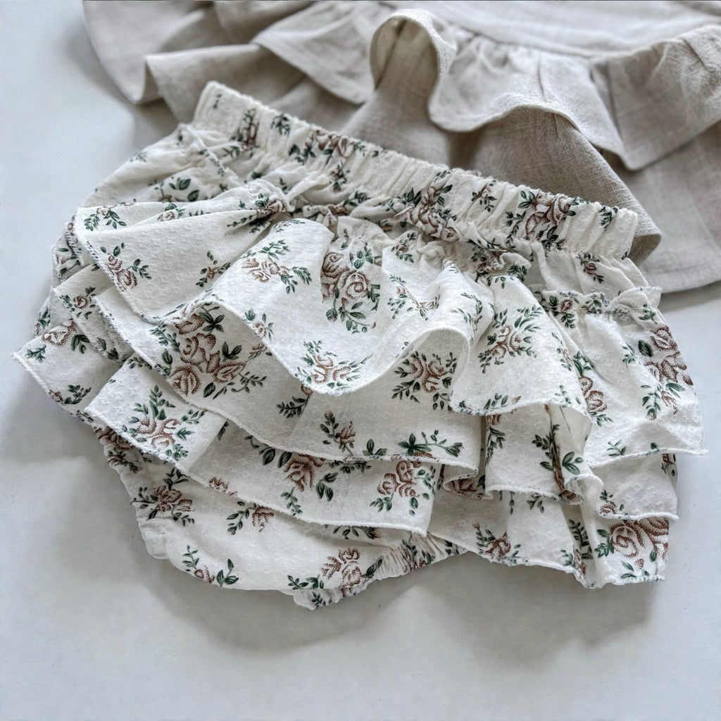 Long Sleeve Ruffle Set