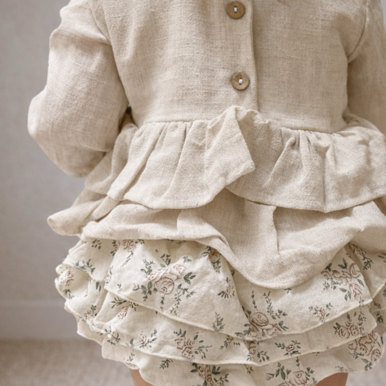 Long Sleeve Ruffle Set