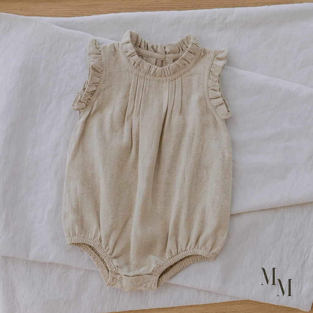Lily Linen Summer Onesie
